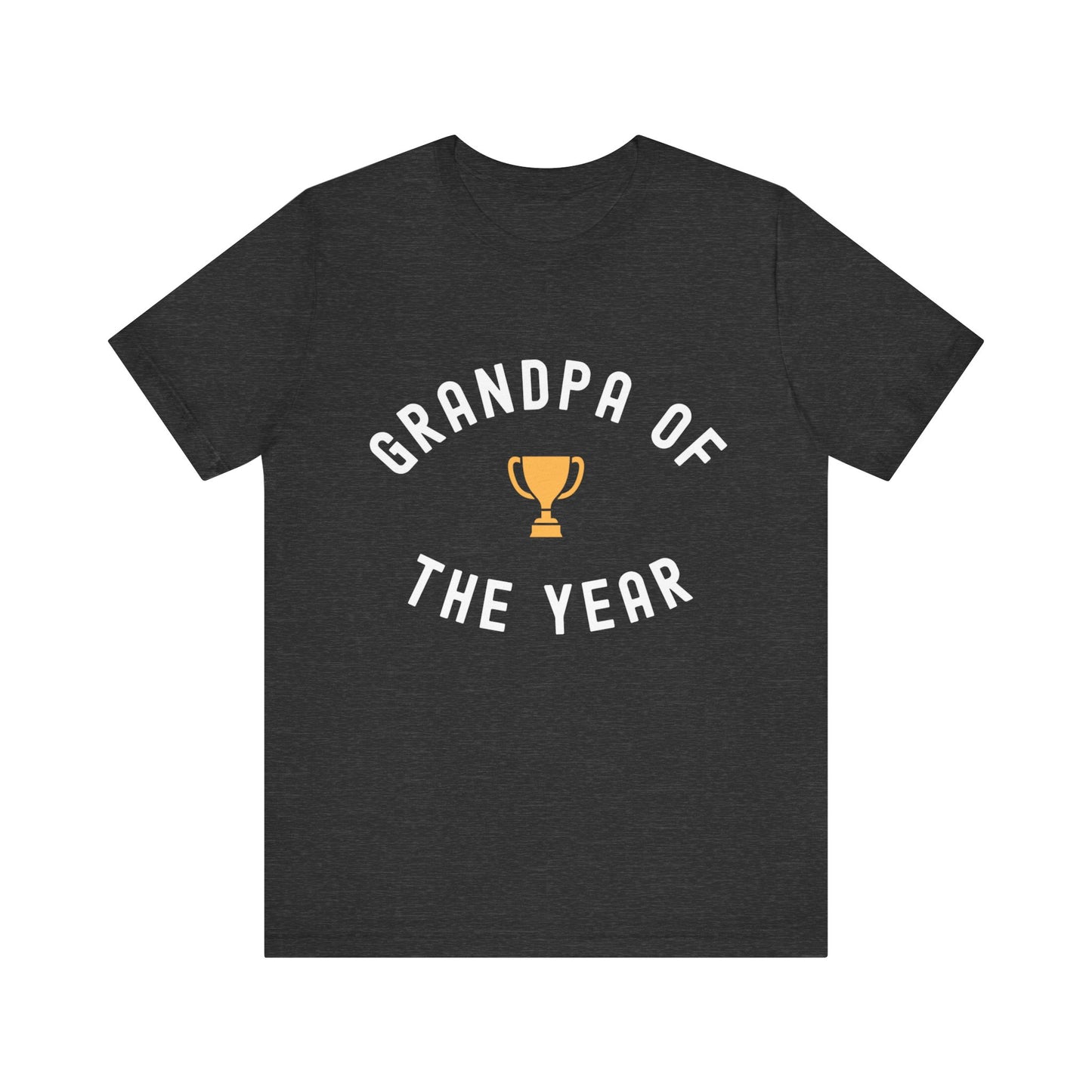 Grandpa of the Year Short Sleeve Tee