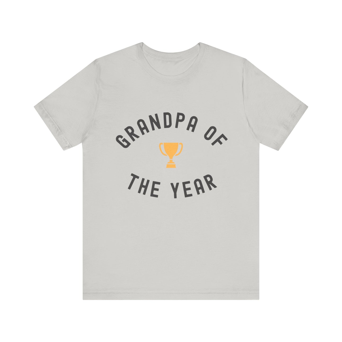 Grandpa of the Year Short Sleeve Tee