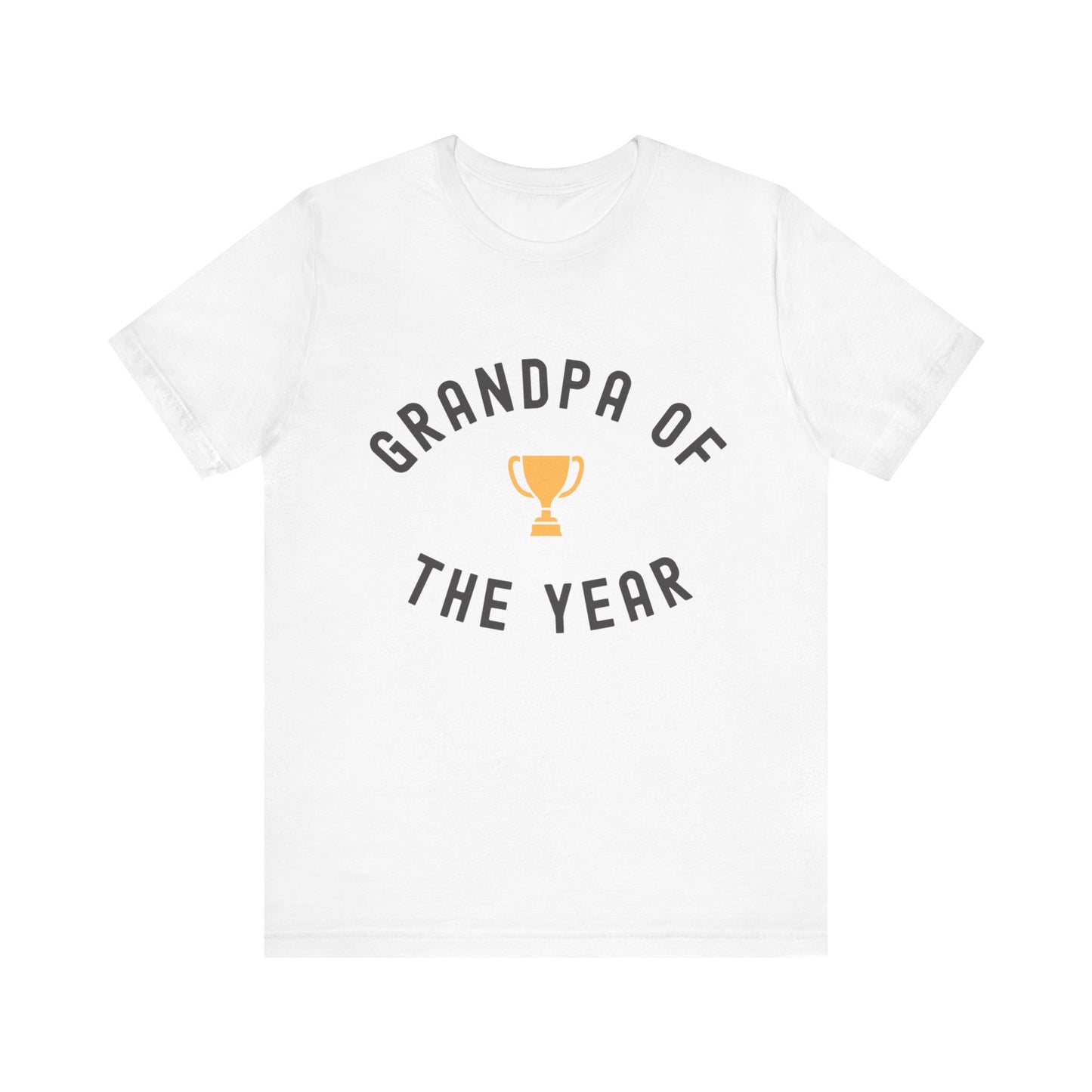 Grandpa of the Year Short Sleeve Tee