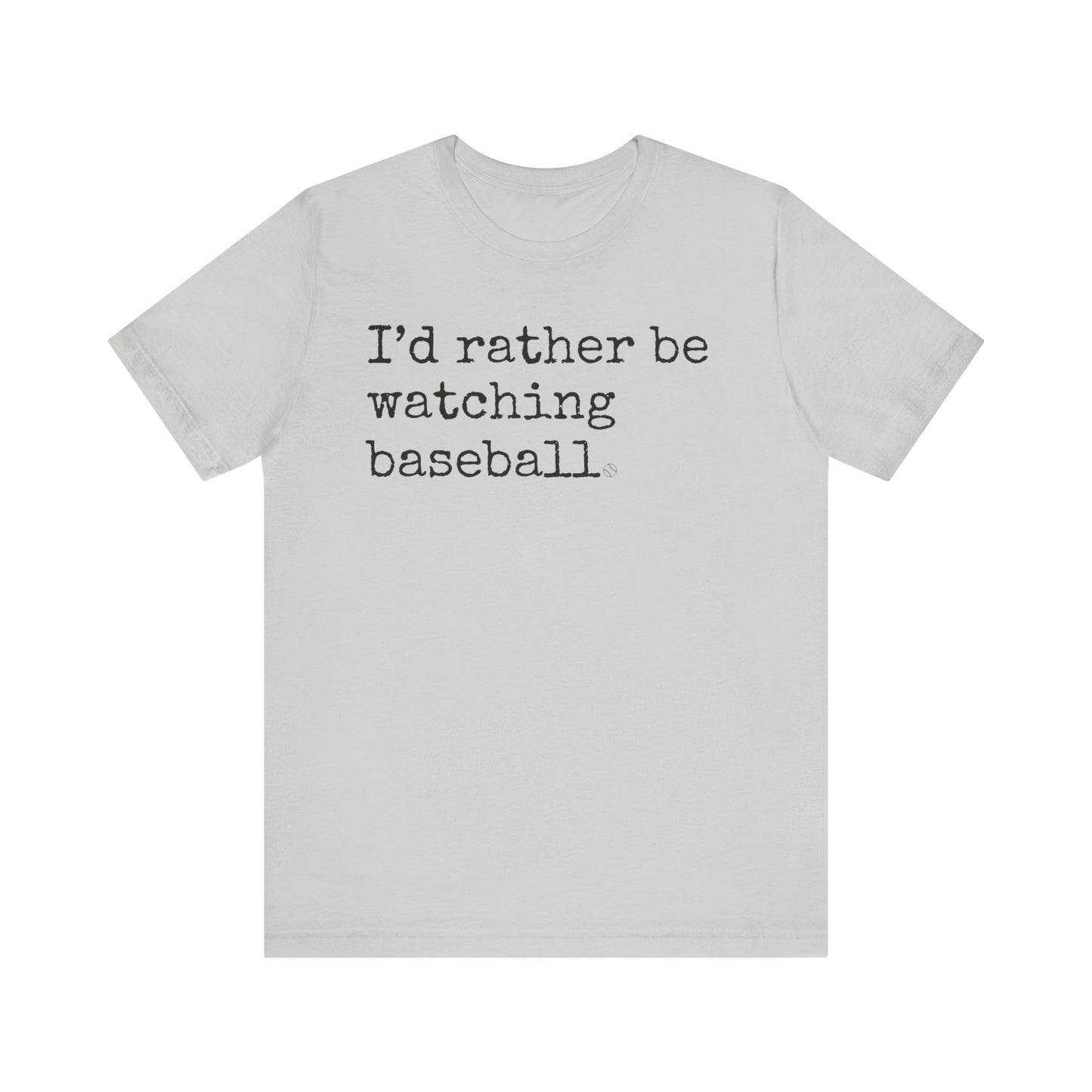 Baseball Fan Short Sleeve Tee