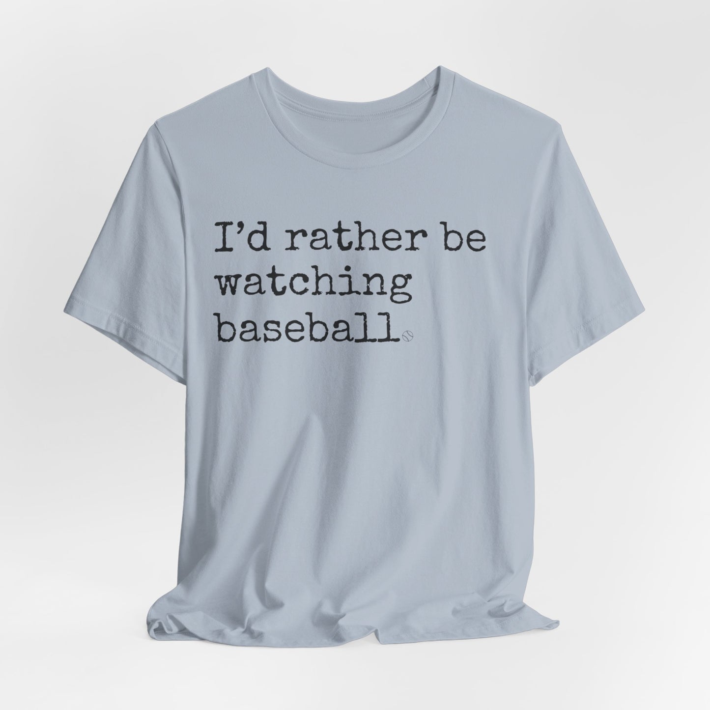 Baseball Fan Short Sleeve Tee