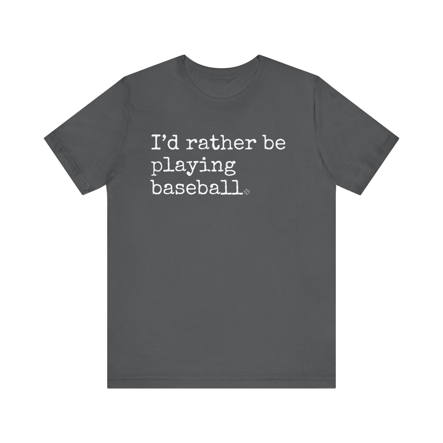 Play Baseball Short Sleeve Tee