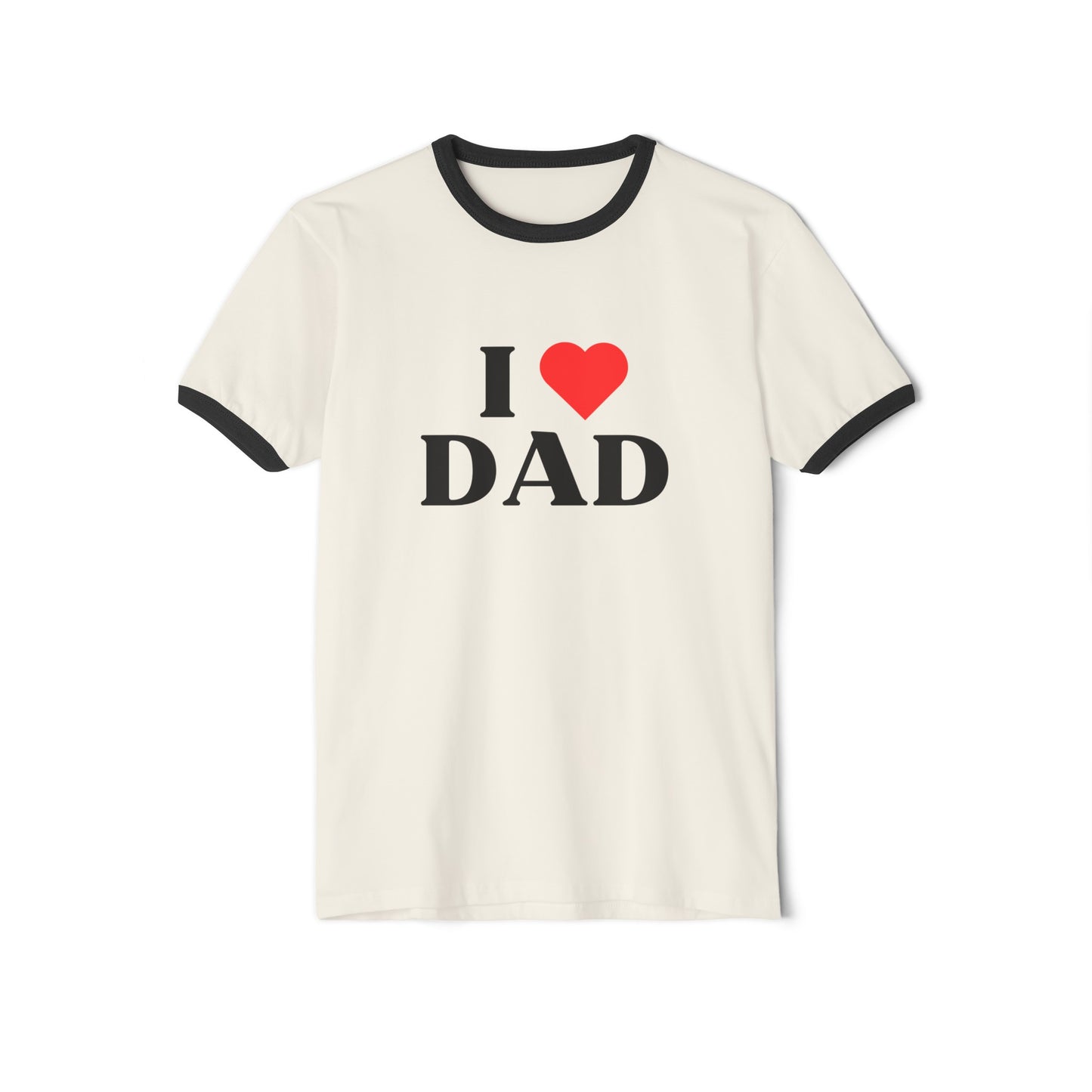 I Love Dad Ringer T-Shirt