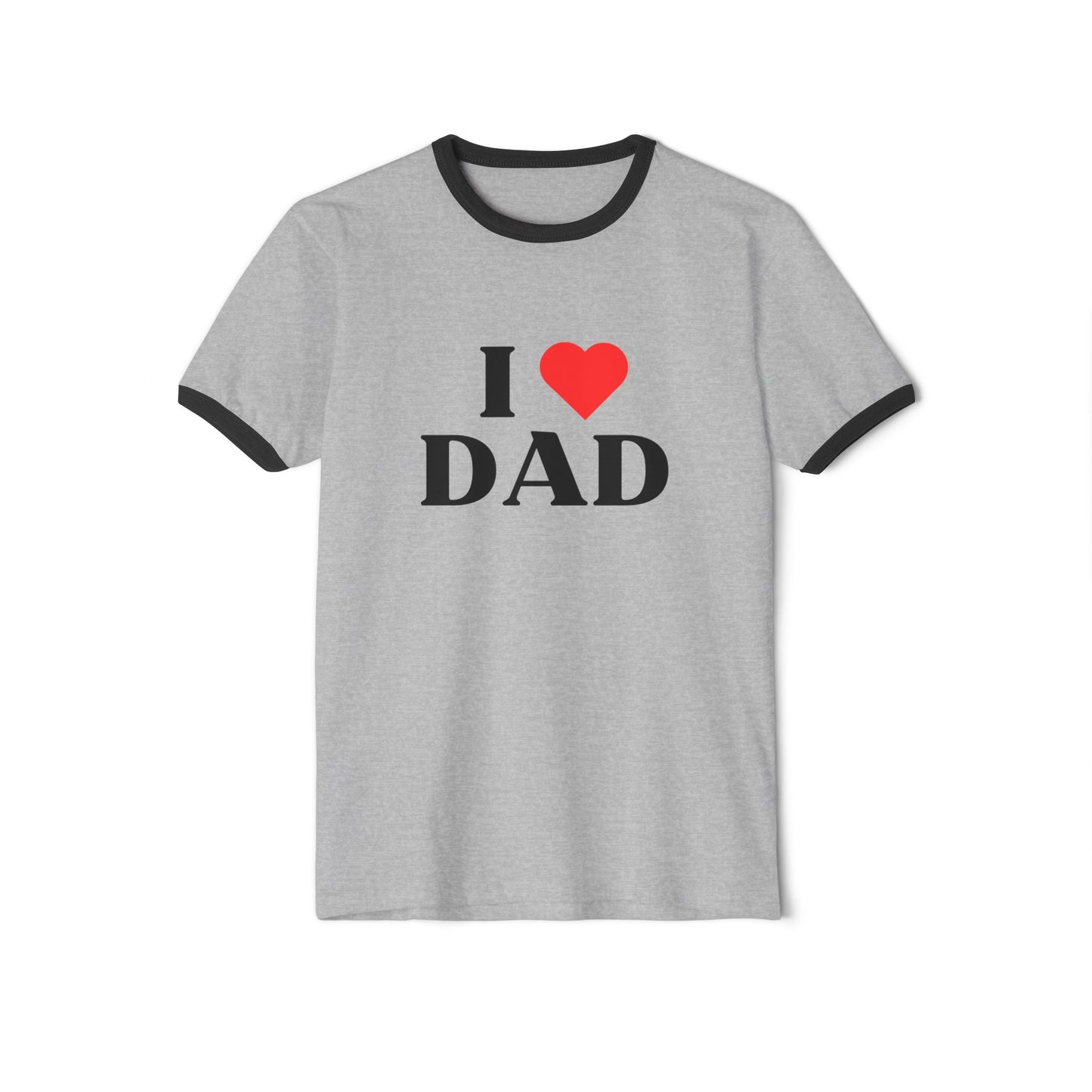 I Love Dad Ringer T-Shirt