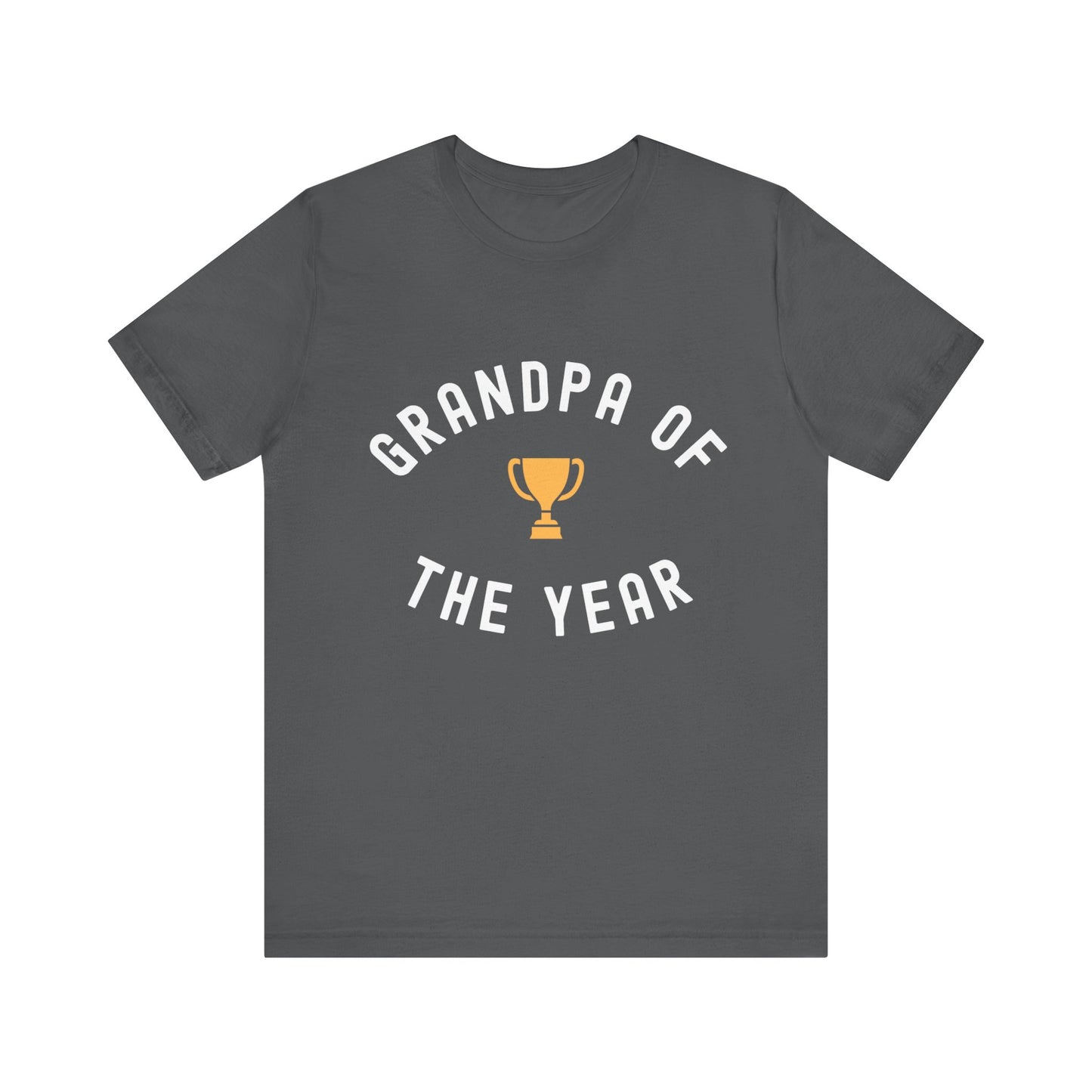 Grandpa of the Year Short Sleeve Tee